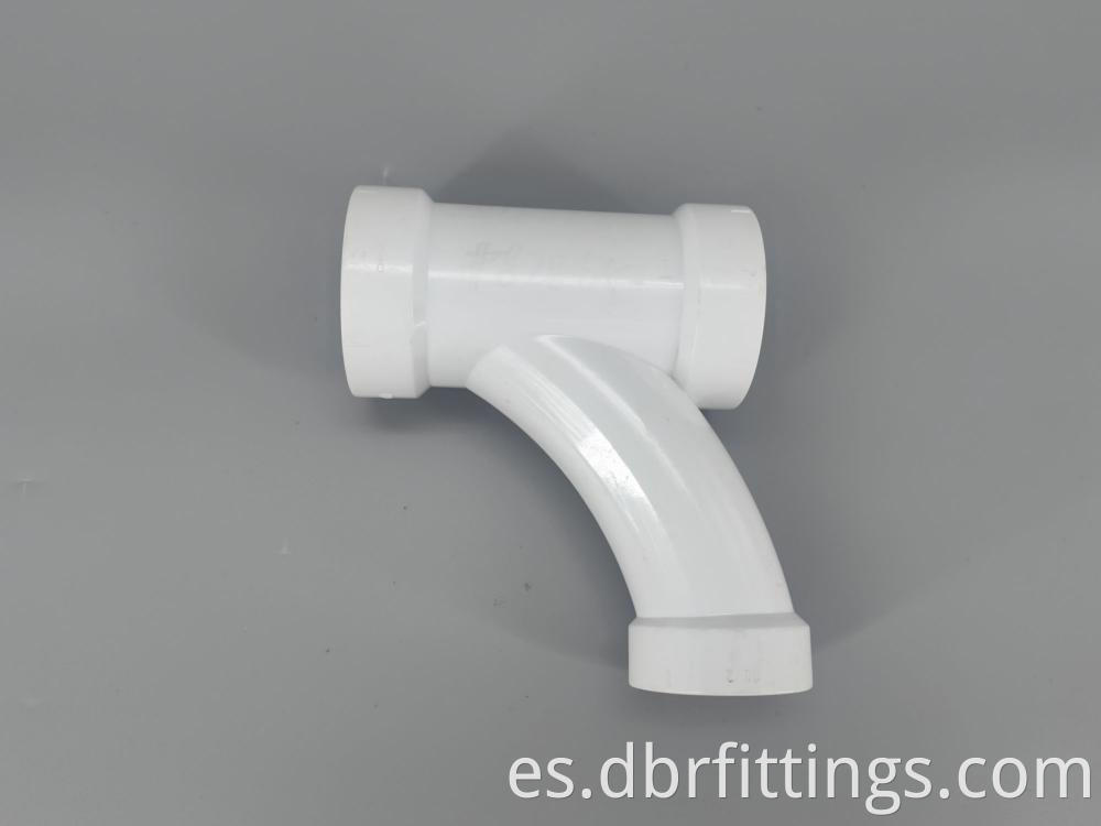 UPC PVC fittings COMBINATION WYE for bathroom renovation